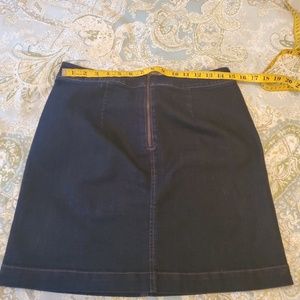 Ann Taylor Loft Jean skirt